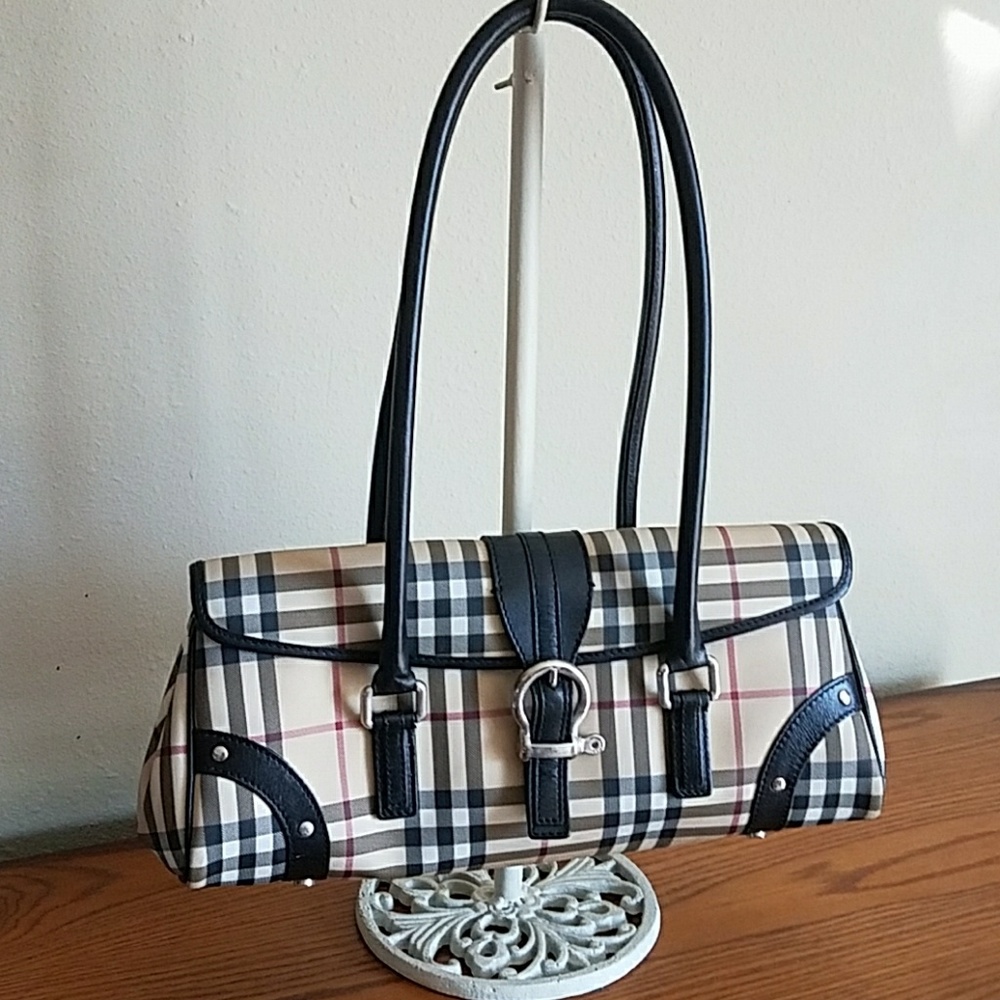 Burberry Plaid Handbag